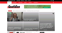 Desktop Screenshot of lequotidien.sn